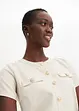 Robe courte avec jupe légèrement évasée, bonprix