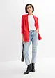 Jean droit cropped taille mi-haute élastiquée, peu extensible, bonprix