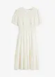Robe midi en douce viscose mélangée, bonprix