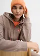 Sweat zippé à capuche, 100% coton, bonprix