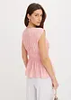 Blouse sans manches en viscose mélangée, bonprix