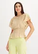 Top blouse en douce viscose mélangée, bonprix