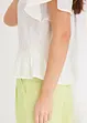 Top blouse en douce viscose mélangée, bonprix