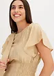 Top blouse en douce viscose mélangée, bonprix