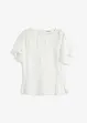 Top blouse en douce viscose mélangée, bonprix