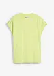 T-shirt boxy avec détail sur les manches, bonprix
