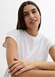 T-shirt boxy avec détail sur les manches, bonprix