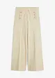 Pantalon twill à boutons décoratifs, bonprix