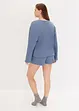Ensemble d'intérieur en jersey gaufré avec short, bonprix