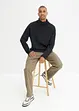 Pantalon droit en coton stretch, Classic Fit, bonprix