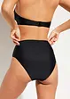Bas de bikini taille haute, échancré, bonprix