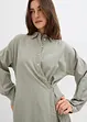 Robe-chemise asymétrique, bonprix