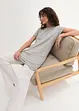 T-shirt long et boxy à manches courtes, bonprix