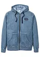 Sweat zippé à capuche, bonprix