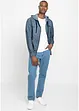 Sweat zippé à capuche, bonprix