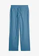 Pantalon large en lin mélangé, bonprix