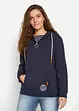 Sweat-shirt à capuche style 2 en 1, bonprix
