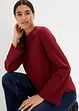 T-shirt manches longues Essential, coton lourd, bonprix