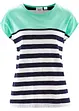 T-shirt en coton flammé, bonprix
