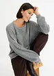 Pull avec effet brillant, bonprix