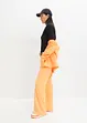 T-shirt côtelé en viscose douce, bonprix