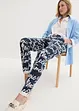 Pantalon imprimé à taille élastiquée, bonprix
