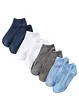 Lot de 8 paires de chaussettes courtes, bonprix