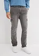 Jean cargo droit extensible, Regular, bonprix
