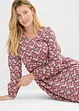 Robe en jersey de coton, longueur midi, bonprix