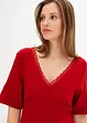 Chemise de nuit à dos en dentelle, bonprix