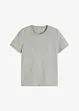 T-shirt à finitions en maille et fil brillant, bonprix