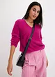 Pull ajouré avec fil peluche, bonprix