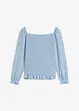T-shirt manches longues smocké, bonprix
