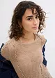 T-shirt en maille texturée, bonprix