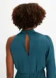 Robe une épaule en satin brillant, bonprix
