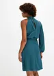 Robe une épaule en satin brillant, bonprix