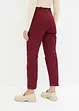 Pantalon en twill léger, paper bag, bonprix