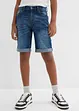 Bermuda en jean extensible, slim, bonprix