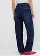 Jean balloon taille mi-haute, avec boutons, toile ultra-douce, bonprix