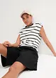 Bermuda en mélange lin et coton, bonprix