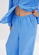 Pyjama oversize tissé en satin, bonprix