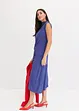 Robe midi avec drapé et base asymétrique, bonprix