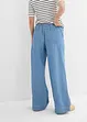 Jean Wide Leg, taille normale et élastiquée, bonprix