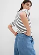 Jean Wide Leg, taille normale et élastiquée, bonprix