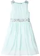 Robe en crêpe avec ceinture ornée de sequins, bonprix