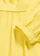 Robe à col Bardot en viscose texturée, bonprix