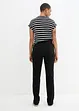 Pantalon droit extensible en bengaline, taille élastiquée, bonprix