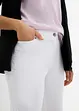 Pantalon droit extensible en bengaline, taille élastiquée, bonprix
