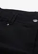 Pantalon droit extensible en bengaline, taille élastiquée, bonprix
