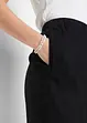 Bermuda en lin et viscose, taille haute, bonprix
